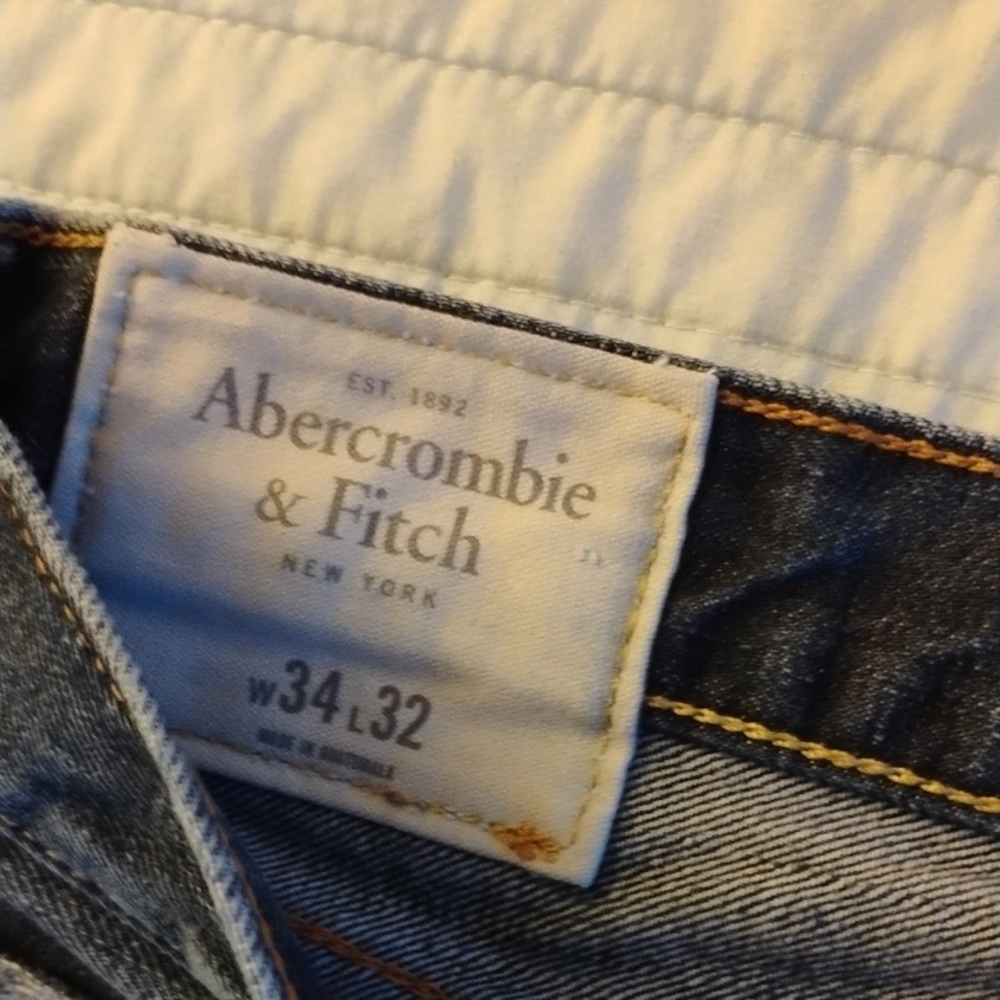 Abercrombie & Fitch Dark Blue Denim Jeans